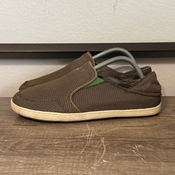 Olukai Nohea Mesh Men’s Casual Comfort Slip-On Shoes Sneakers Size 8.5 Brown main image 6